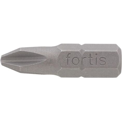 Bit zähhart 1/4" DIN3126 C6,3 PH2x25mm 50er Pack FORTIS