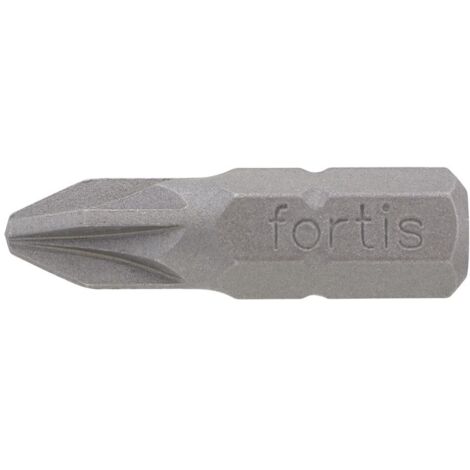 Bit zähhart 1/4" DIN3126 C6,3 PZ2x25mm 50er Pack FORTIS