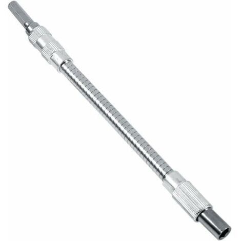 Bithalter für Schraubendreher, flexible Schraubendreherwellen, Schraubendreherverlängerung magnetischer Bithalter 6,35 mm Verlängerung, flexible Welle, 20CM