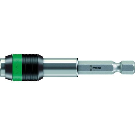 Bithalter Rapidaptor 1/4 für 1/4 Bits Magnet 75mm Wera