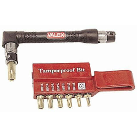 Bithalter-Schlüsselsatz mit 1/4" Torx-Bits, Serie 8-teilig