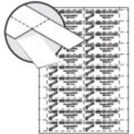 BITO Etikett QT 108/109 perforiert A4 (25 Stk.)