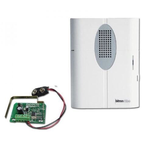 Bitron video AV9988/001 Carillon répétiteur d'appel sans fil Echo1
