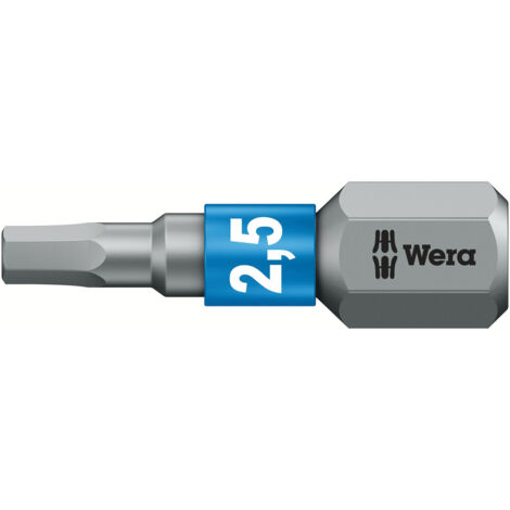 Bits Hex-Plus BTZ 840/1 BTZ Hex-Plus 2,5 x 25 mm WERA - 05056682001