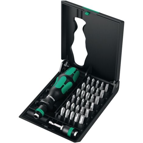 Bitsortiment Kraftform Kompakt 70 Allround 32-tlg.Schlitz/PH/PZD/TX-BO/6Kt.WERA