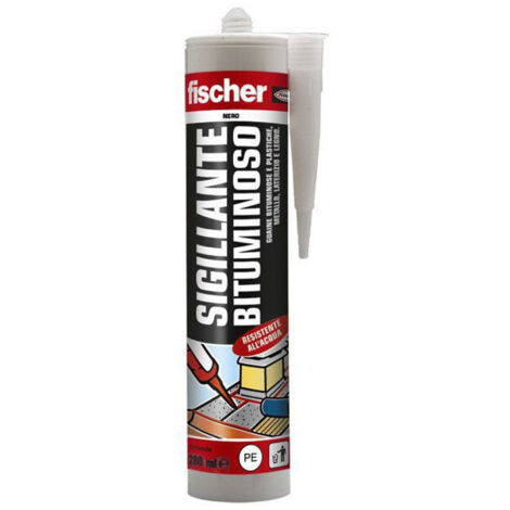 Bitume de silicone noir Sb280 Ml 280 Fischer
