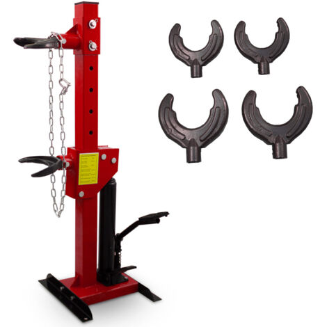 Bituxx 3T KFZ Werkzeug Hydraulischer Federspanner Federbeinspanner Federbein Spanner Rot
