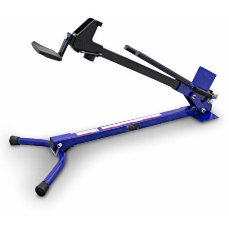 Bituxx® Mechanischer Holzspalter Brennholz Holzklotz Spalter liegend Fuß betrieben 1,2T