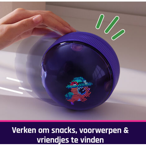 Bitzee, Il tuo Criceto Interattivo, Hamster Ball con oltre 20 criceti all'interno da collezionare, rotola e reagisce al tocco, cucciolo digitale e giocattolo per bambini e bambine dai 5 anni in su