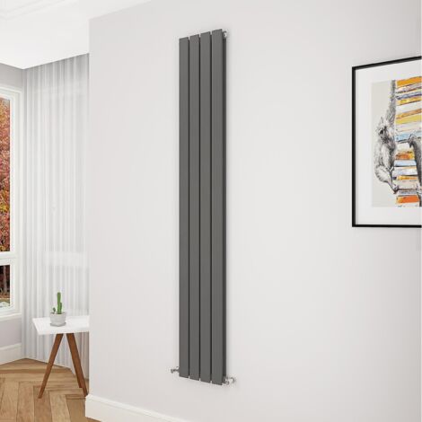 Biubiubath Flat Panel Radiator 1800x272mm Double Anthracite