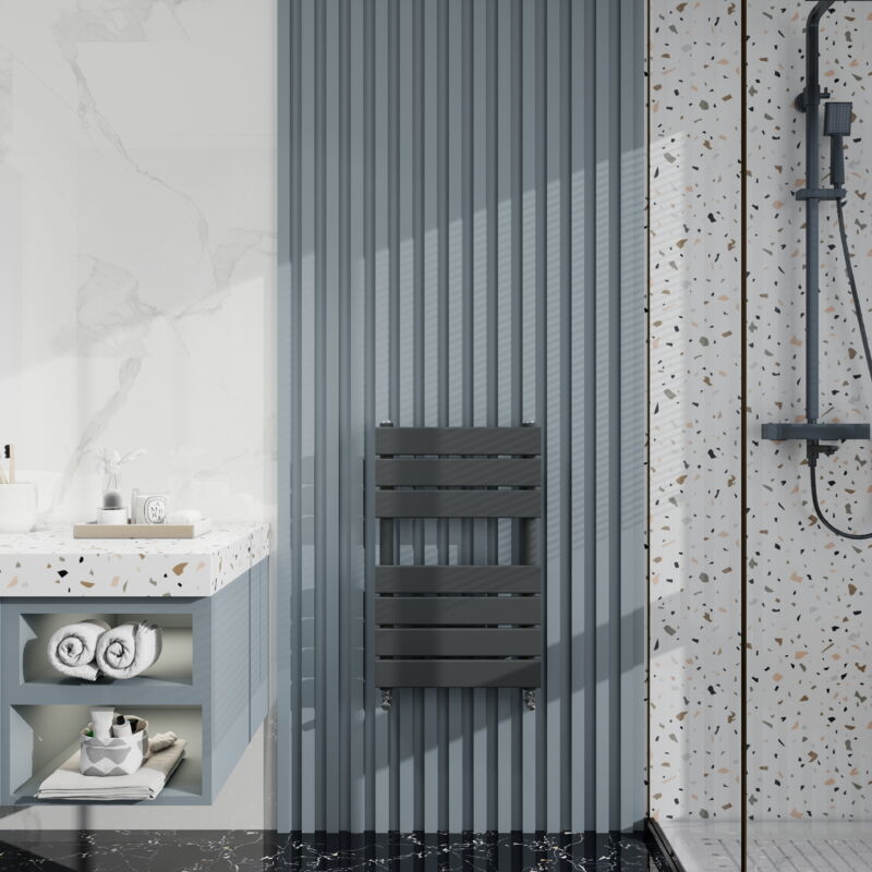 Image of Biubiubath - Anthracite Flat Panel Heated&hellip;