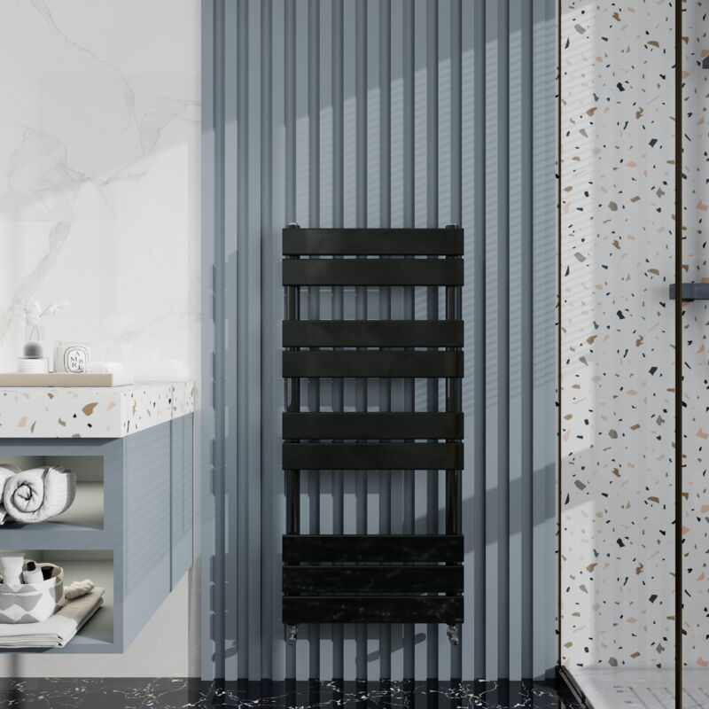Image of Biubiubath - Black Flat Panel Heated&hellip;