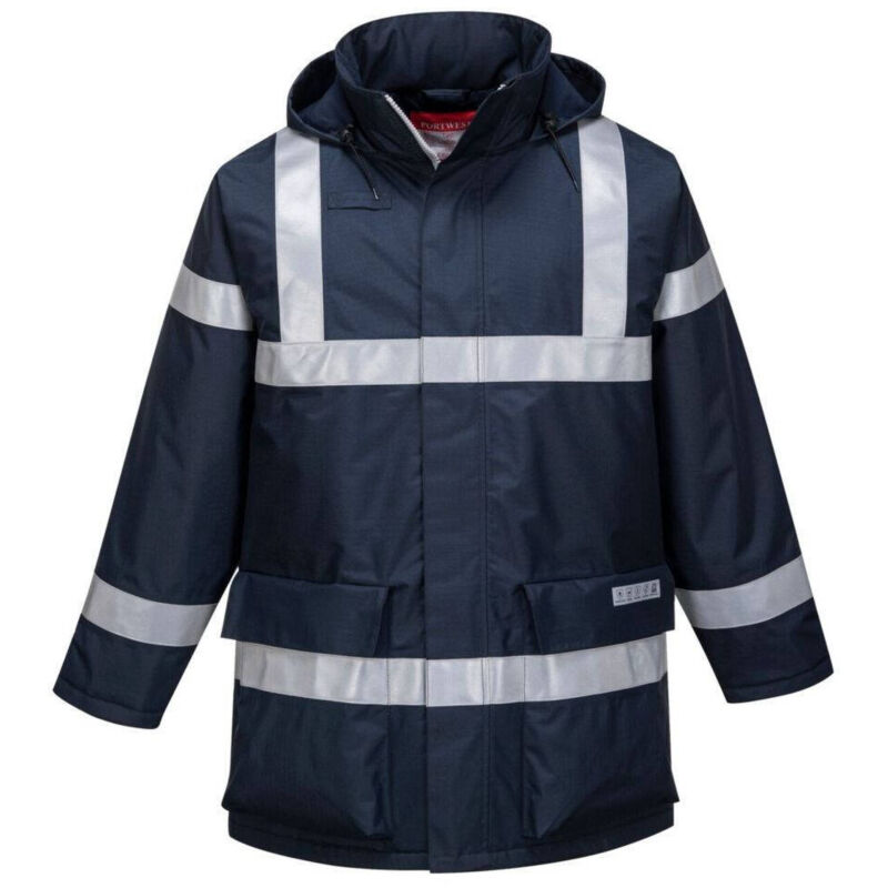 Parka FR antistatica Bizflame Marine 2XL