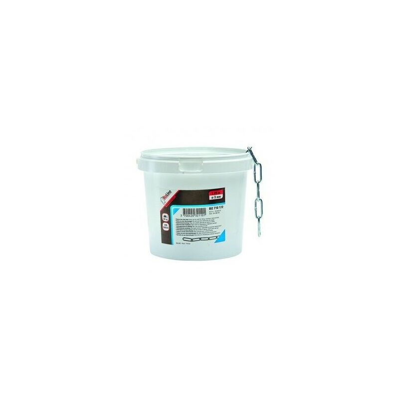 

710172 cadena de acero D = 3 mm x 25m - Bizline