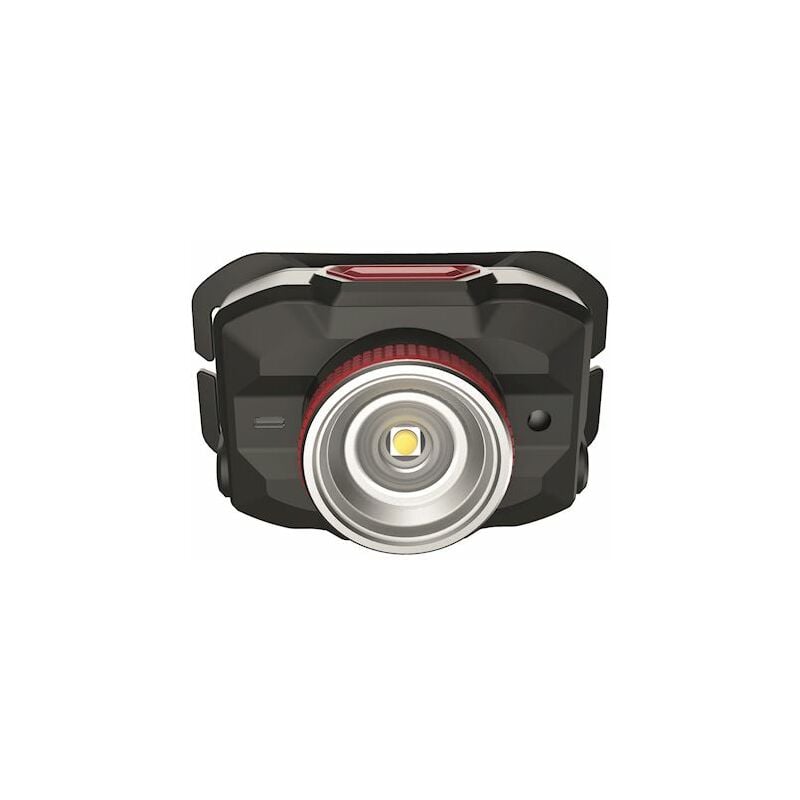 Bizline - lampe frontale - a led - optique réglable - rechargeable - 625058