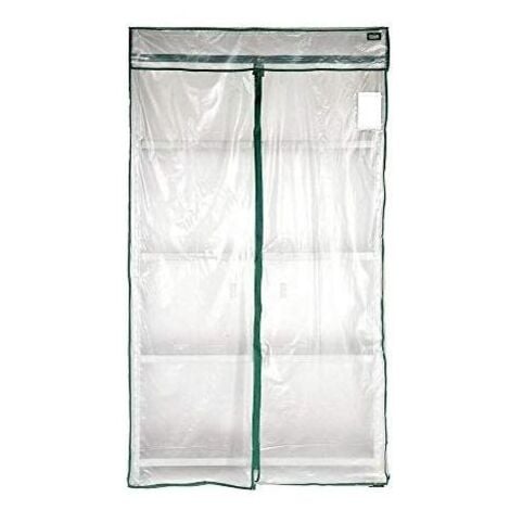 Bizzotto Copertura per Scaffale - Nylon Trasparente - 103x43x185 cm