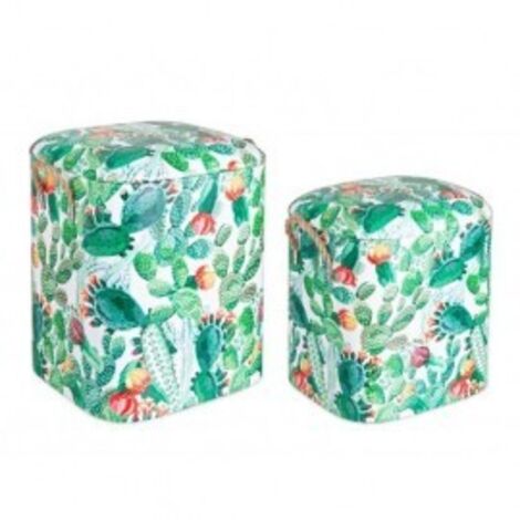 Bizzotto forestis tabouret de rangement pouf 1 pc