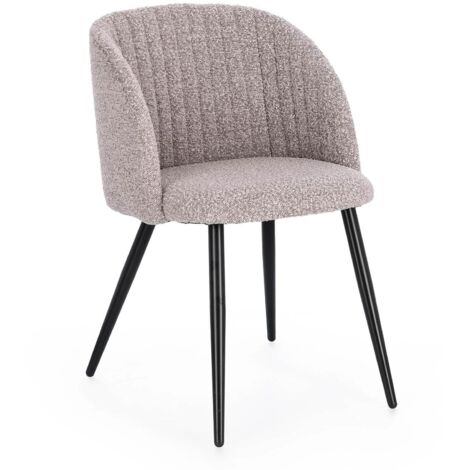BIZZOTTO SEDIA QUEEN VISONE
