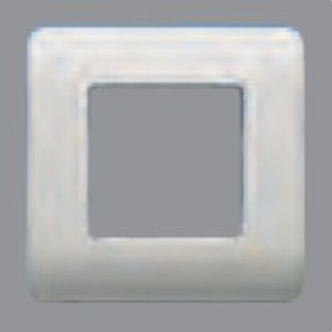 BJC Sol Teide  Placa 2 elementos con garras y bastidor blanco 16001