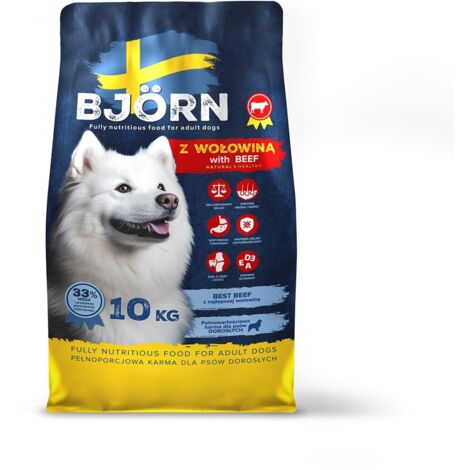 BJORN con manzo 33 cibo per cani 10 kg