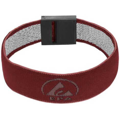 BJZ A-62124 Bracelet de mise à la terre rouge sang R051702