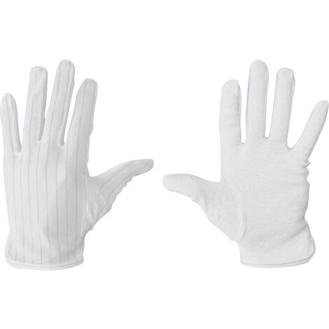 BJZ C-199 2814-L ESD-Handschuh rutschfest Kleider-Größe: L Polyester, Polyurethan
