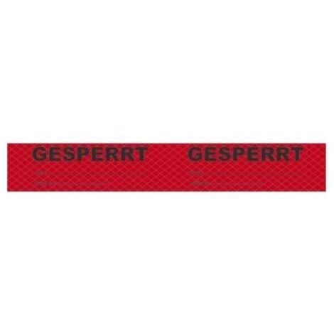 BJZ Nastro adesivo ESD 66 m Rosso, Nero (L x L) 66 m x 50 mm C-101 753-R