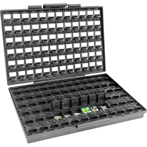 BJZ SMD-Sortiment-Box (L x B x H) 224 x 145 x 38 mm   A-34354