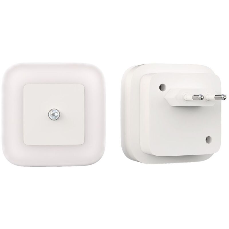 B.k. Licht lot de 2 veilleuses led avec détecteur de mouvement pour chambre d'enfant cuisine toilette entrée escalier couloir blanc froid