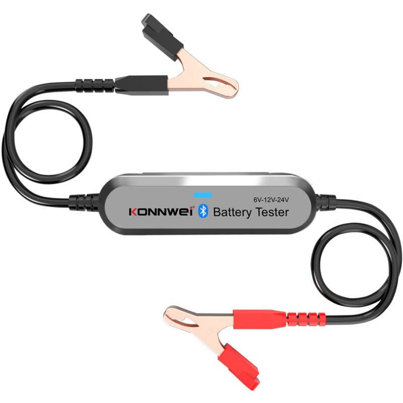 Lifcausal - BK200 Testeur de batterie bt pour voiture 6 V/12 V/24 v Testeur de charge de batterie Testeur de résistance interne Analyseur pour