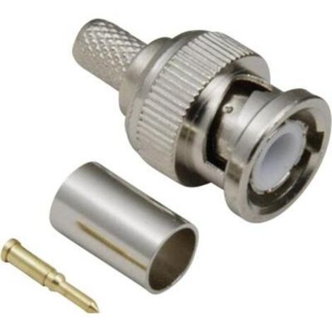 BKL Electronic 0401000 0401000 Connettore BNC Spina dritta 50 Ω 1 pz.