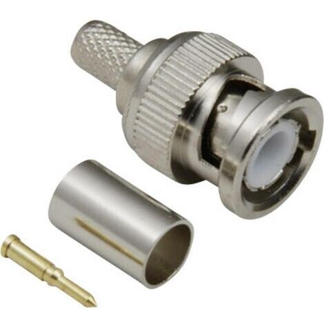 BKL Electronic 0401002/D 0401002/D BNC-Steckverbinder Stecker, gerade 75 Ω 1 St.