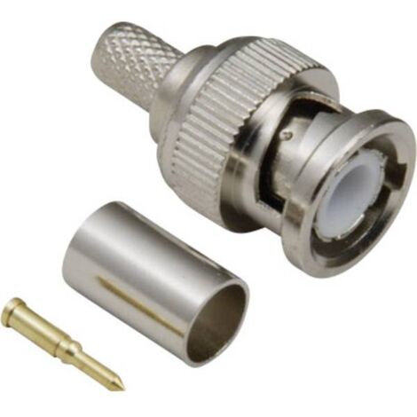 BKL Electronic 0401003 0401003 Connettore BNC Spina dritta 50 Ω 1 pz.