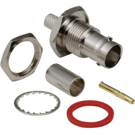 BKL Electronic 0401070/D 0401070/D Connettore BNC Presa verticale 75 Ω 1 pz.