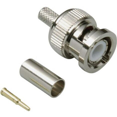 BKL Electronic 0401274 0401274 BNC-Steckverbinder Stecker, gerade 50 Ω 1 St.