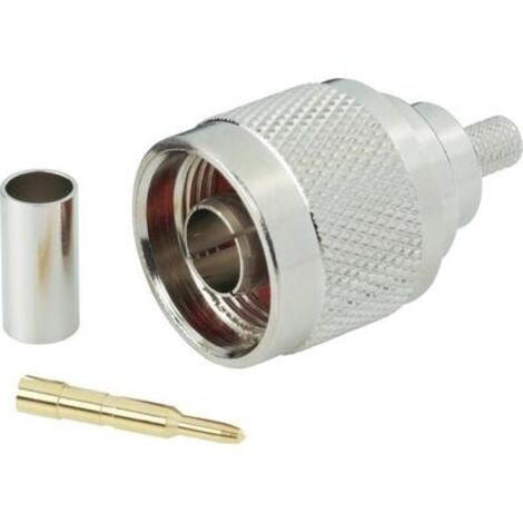 BKL Electronic 0404074 0404074 Connettore N Spina dritta 50 Ω 1 pz.