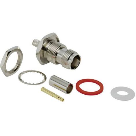 BKL Electronic 0405047/D Connettore TNC Presa verticale 50 Ω 1 pz.
