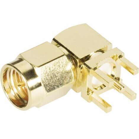 BKL Electronic 0409060 0409060 SMA-Steckverbinder Stecker, Einbau horizontal 50 Ω 1 St.