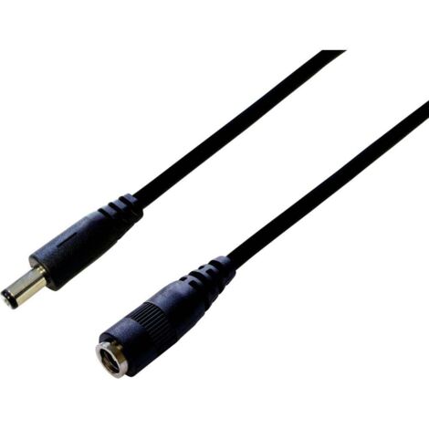 BKL Electronic 072069 Cavo di prolunga per bassa tensione Spina a bassa tensione - Presa a bassa tensione 5.5 mm 2.5 mm