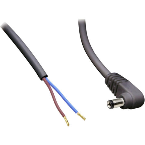 BKL Electronic 075167 Niedervolt-Anschlusskabel Niedervolt-Stecker - offene Kabelenden 5.50 mm 2.10