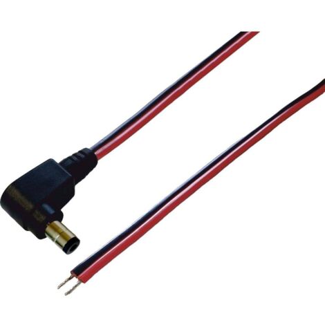 BKL Electronic 075902-750 Connecteur DC connecteur creux DC - étamé 5.5 mm 2.1 mm 0.75 m 1 pc(s) Single