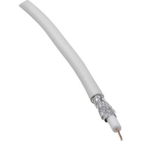 BKL Electronic 0806001 50 m cavo coassiale bianco