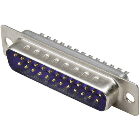 BKL Electronic 10120002 D-SUB Stecker 180 ° Polzahl: 25 Lötkelch 1 St.