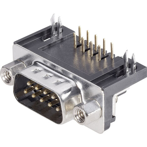 BKL Electronic 10120039 D-SUB Stiftleiste 90 ° Polzahl: 25 Print gewinkelt 1 St.