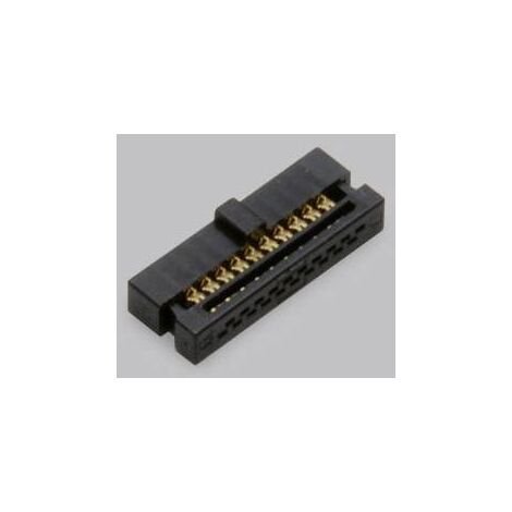 BKL Electronic 10120780 Connecteur fil à carte Pas: 2 mm Nbr total de pôles: 20 Nbr de rangées: 2 1 pc(s) Q726722