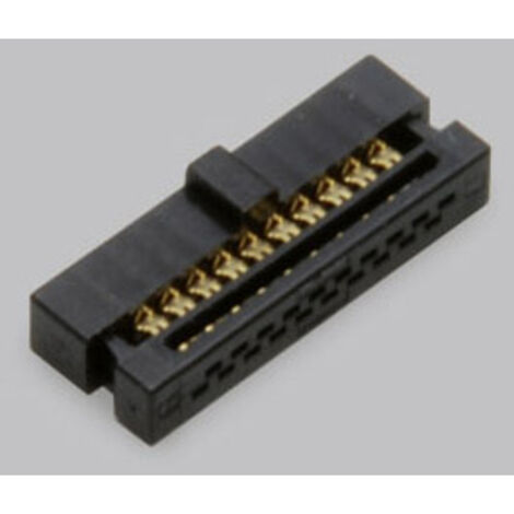 BKL Electronic 10120994 Pfosten-Steckverbinder mit Zugentlastung Rastermaß: 2.54 mm Polzahl Gesamt: