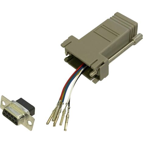 BKL Electronic 10121100 Adaptateur SUB-D femelle 9 pôles - RJ12 femelle 1 pc(s) Single X914542
