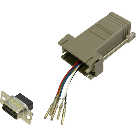 BKL Electronic 10121100 Adapter D-SUB-Buchse 9pol. - RJ12-Buchse 1 St. Single