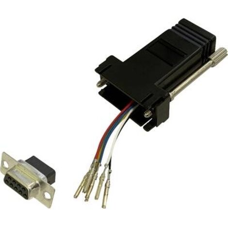 BKL Electronic  10121101 Adattatore Presa SUB-D a 9 poli - Presa RJ12 1 pz. Singolo