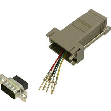 BKL Electronic 10121103 Adaptateur SUB-D mâle 9 pôles - RJ12 femelle 1 pc(s) Single X914272